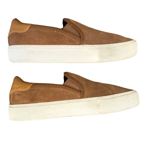Cahlvan Ugg Slip on Suede Shoe in Chestnut Women's Size 8 - Picture 2 of 7